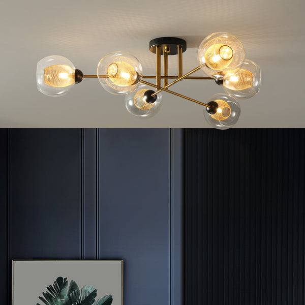 Nordic simple magic beans chandelier