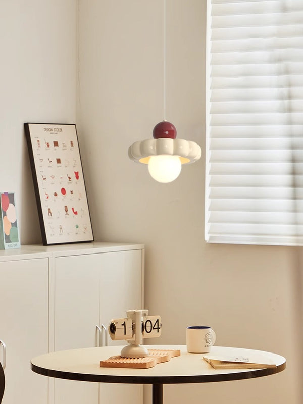 Cream style dining room bedroom bedside chandelier