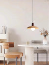 Japanese retro log style restaurant chandelier