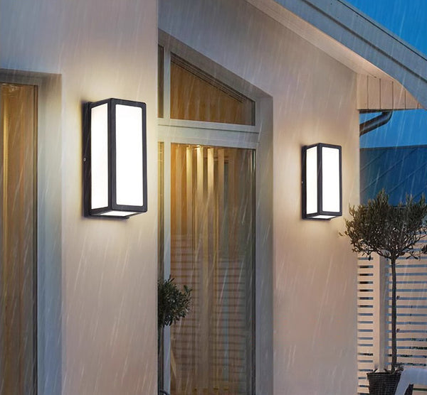 Applique murale d'extérieur à LED pour allée de cour