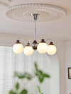 Retro cream style magic bean living room chandelier