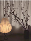Cream style pear floor lamp