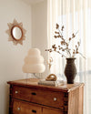 Japanese style wabi-sabi style rice paper floor lamp