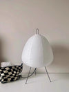 Japanese style rice paper table lamp