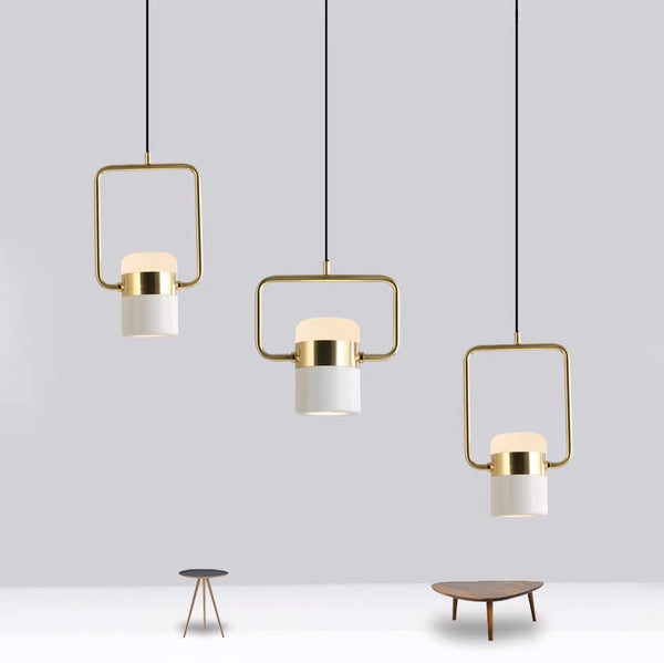 Suspension de salle à manger créative nordique à longue bande