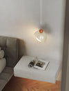 Petit lustre de chevet de chambre de style crème
