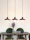 Japanese retro log style restaurant chandelier