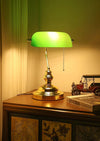 Vintage Glass Desk Reading table lamp