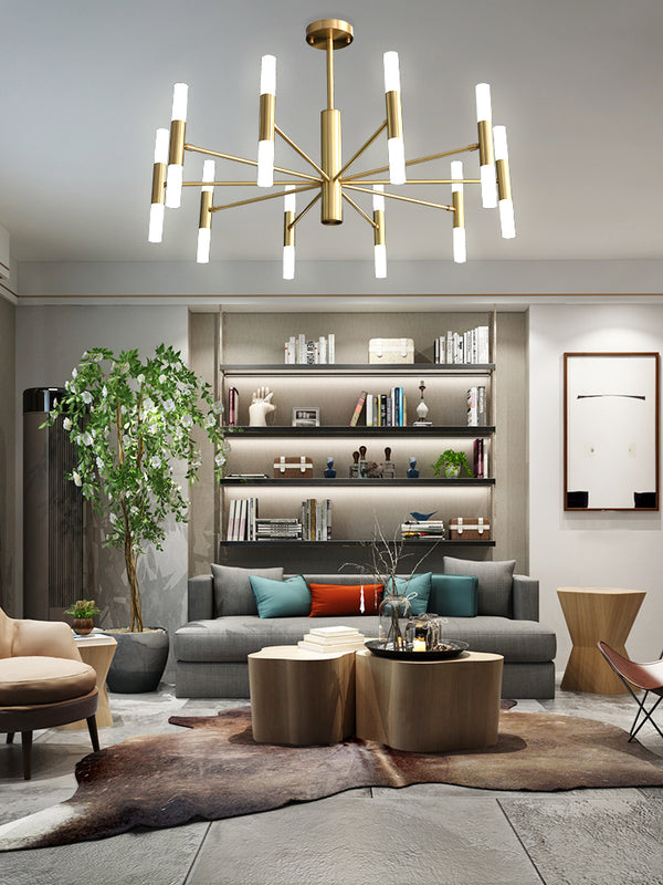 Nordischer LED-Kerzenleuchter