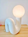 Creative personality glass table lamp