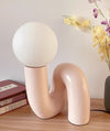Creative personality glass table lamp