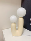 Nordic creative double head ball table lamp