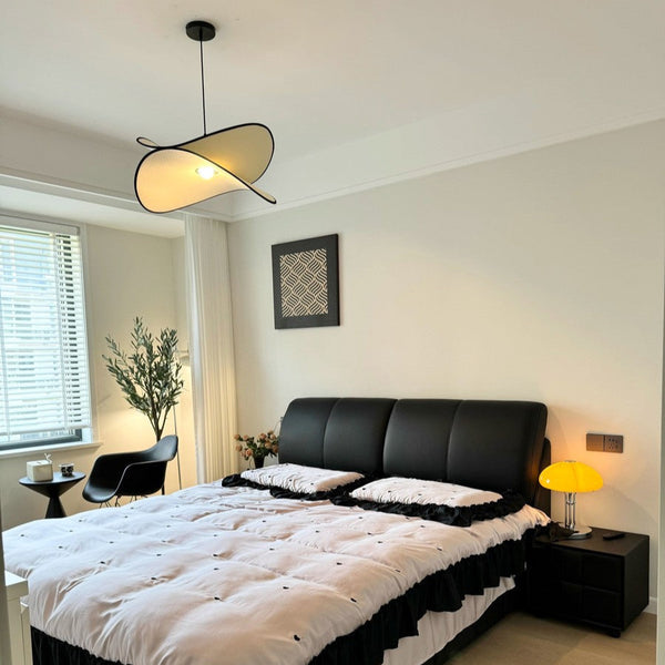 French medieval style bedroom potato chip chandelier