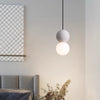 Wabi-sabi style terrazzo bedroom bedside small Pendant light