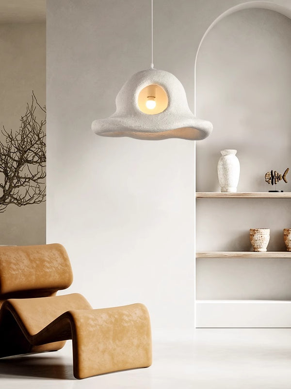 Lustre chapeau de style japonais wabi-sabi