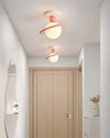 Cream Style Creative Planet Ceiling Lamp