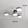 Nordic log led ceiling light