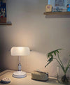 Vintage Glass Desk Reading table lamp