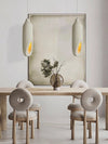 Creative wabi-sabi style dining room bedroom bedside chandelier