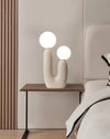 Nordic creative double head ball table lamp