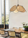Japanese creative rattan chandelier