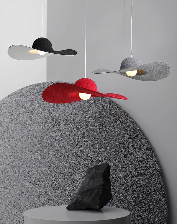 Lustre de salle à manger Felt Hat