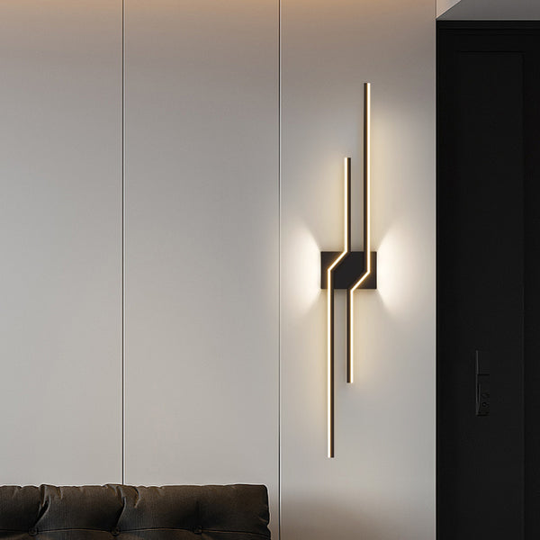 Bande lumineuse murale moderne