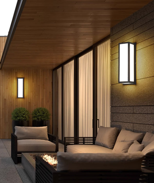 Applique murale d'extérieur à LED pour allée de cour