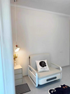 Petit lustre de chevet de chambre de style crème