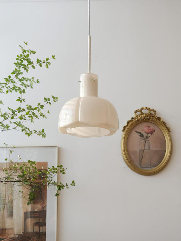 Creative flower bud glass chandelier