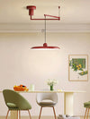 Nordic flying saucer swing arm chandelier