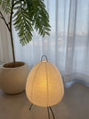 Japanese style rice paper table lamp