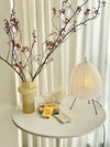Japanese style rice paper table lamp