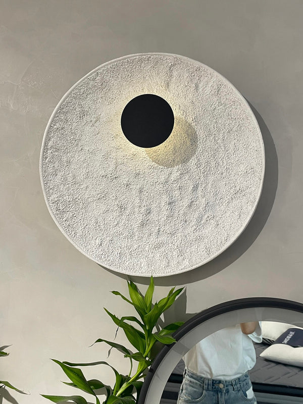 Mond Wandlampe