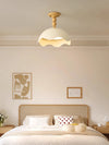 Plafonnier de chambre de style médiéval de style crème