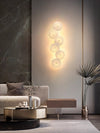 Creative ceramic lotus leaf wall lamp
