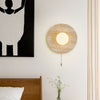 Yellow Travertine Bedroom Wall Lamp