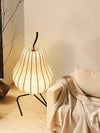 Cream style pear floor lamp
