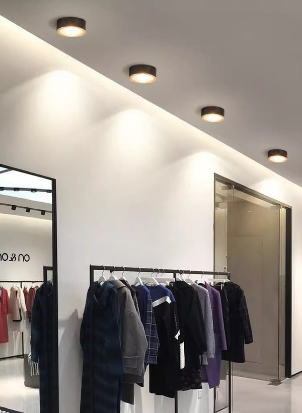 Plafonnier LED pour balcon, allée, tout en cuivre