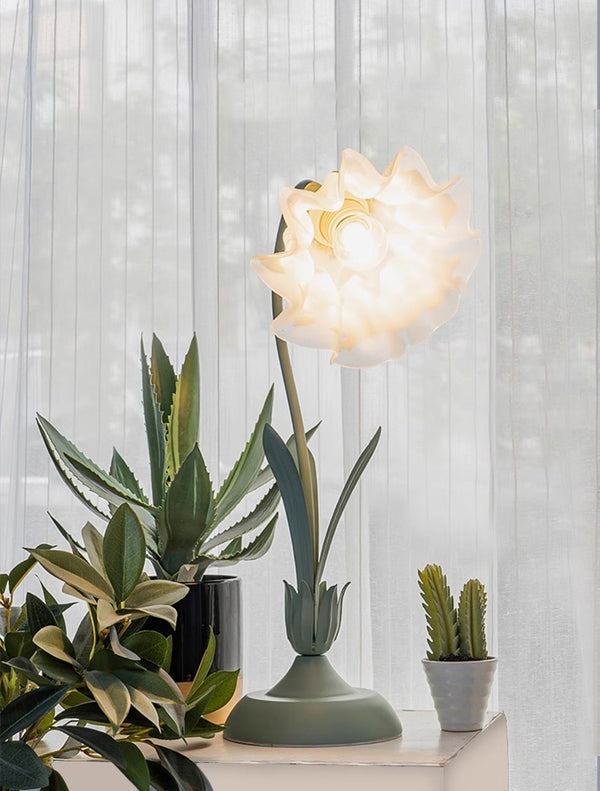 Lily of the Valley flower Bedroom Table Lamp