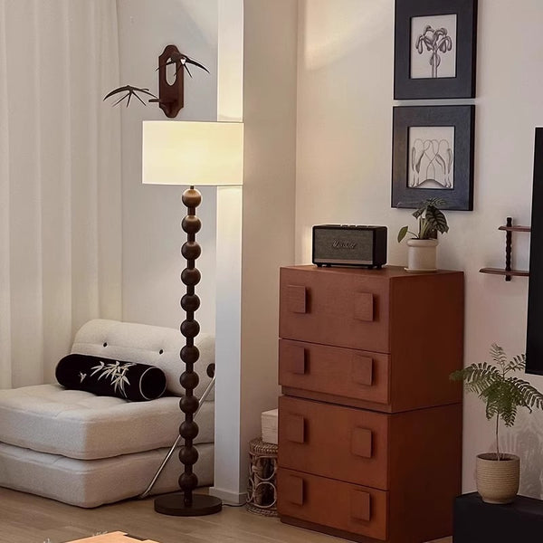 Round ball floor lamp