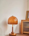 Retro Glass Study Bedroom Bedside Table Lamp