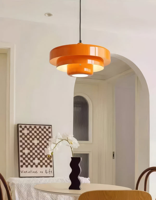 Vintage Bauhaus dining room chandelier