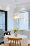 French creative flower chandelier