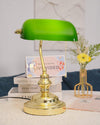 Vintage Glass Desk Reading table lamp