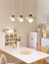 Cream style dining room bedroom bedside chandelier