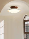 Japanese style bowl ceiling lamp