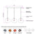 Lustre design en lave