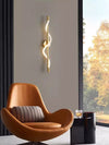 All copper line wall lamp