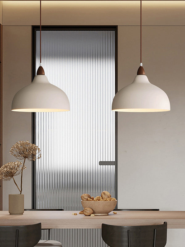 Lustre de salle à manger de style wabi-sabi